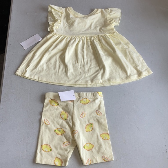 NWT Bluey Girls Lemon Top and Bottom Set - Picture 5 of 6